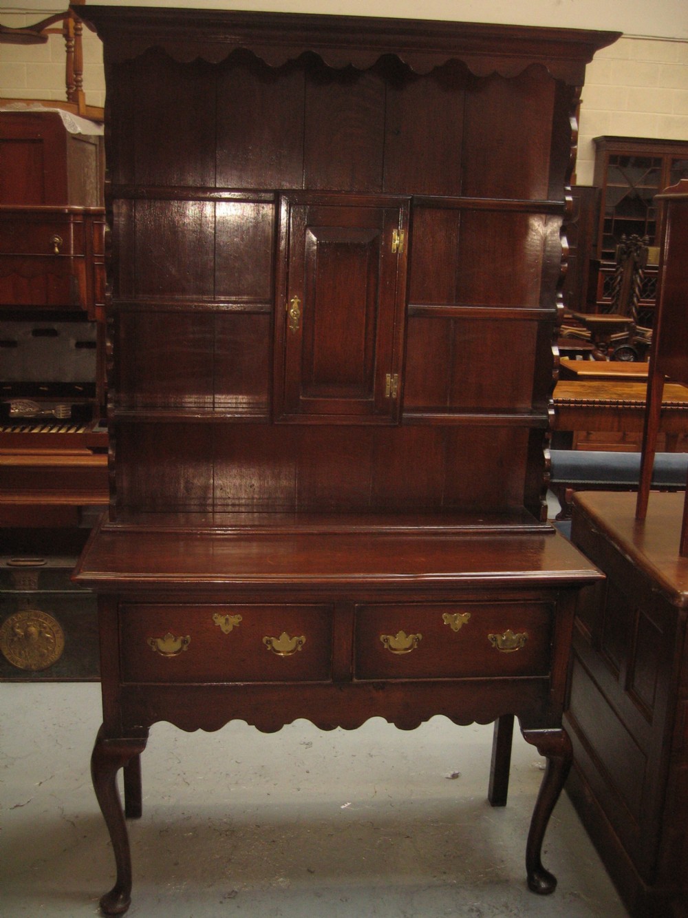  Small  sizeOak dresser and rack View VI
