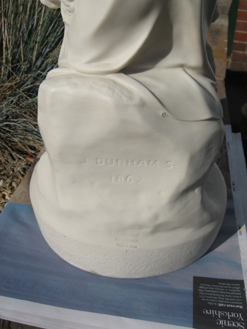 Victorian Copeland Parian ware  figure View III