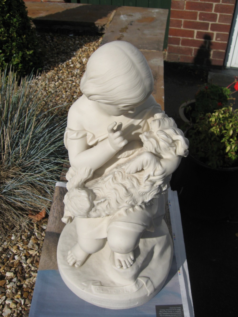 Victorian Copeland Parian ware  figure View VI