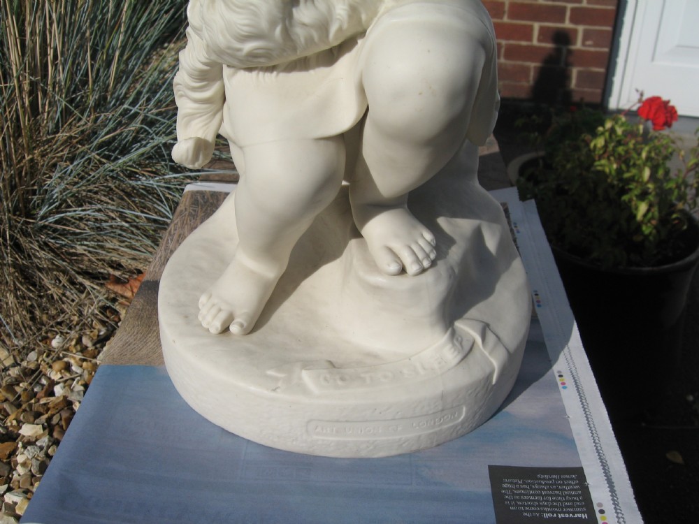 Victorian Copeland Parian ware  figure View VII