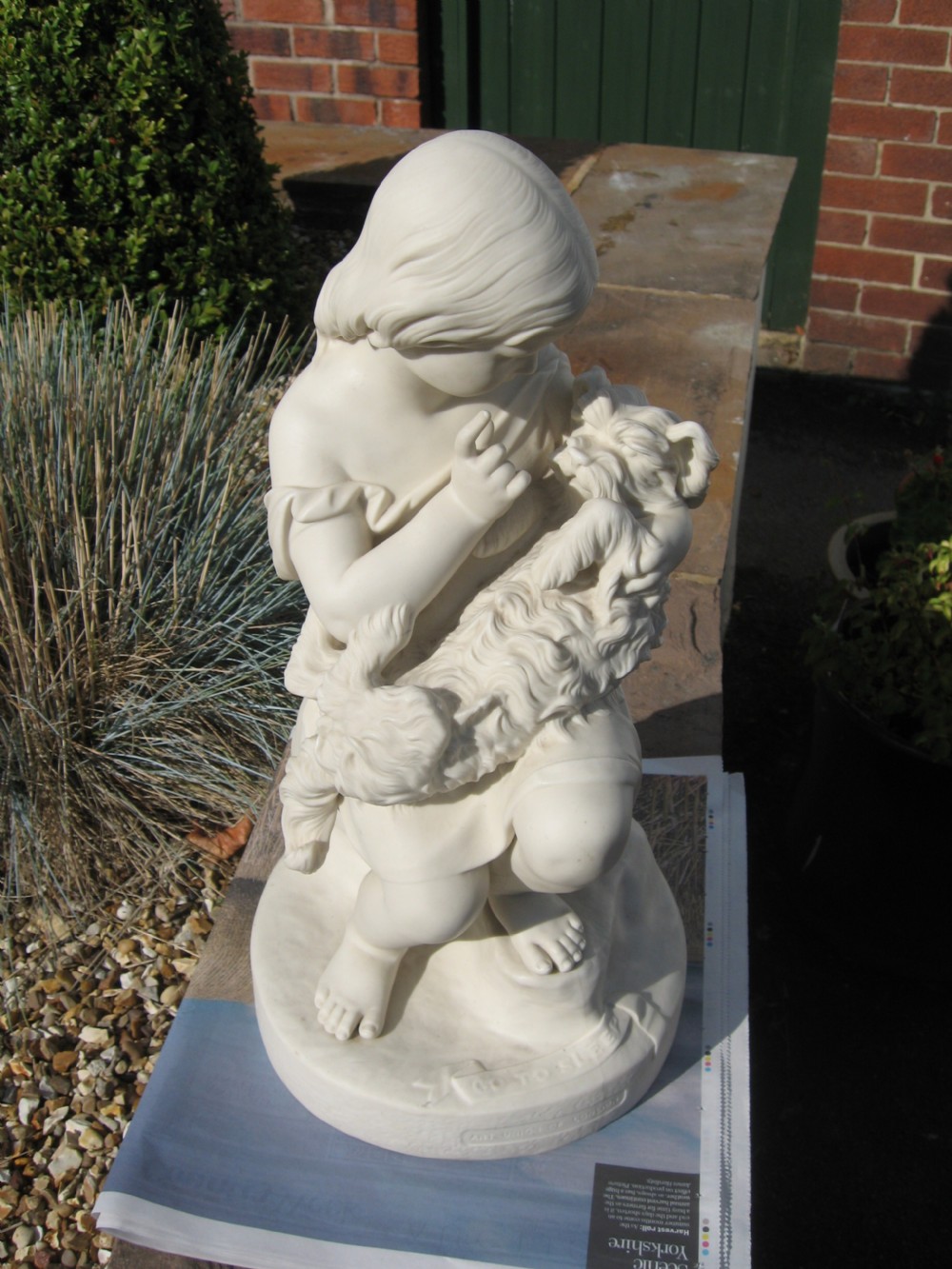 Victorian Copeland Parian ware  figure View VIII