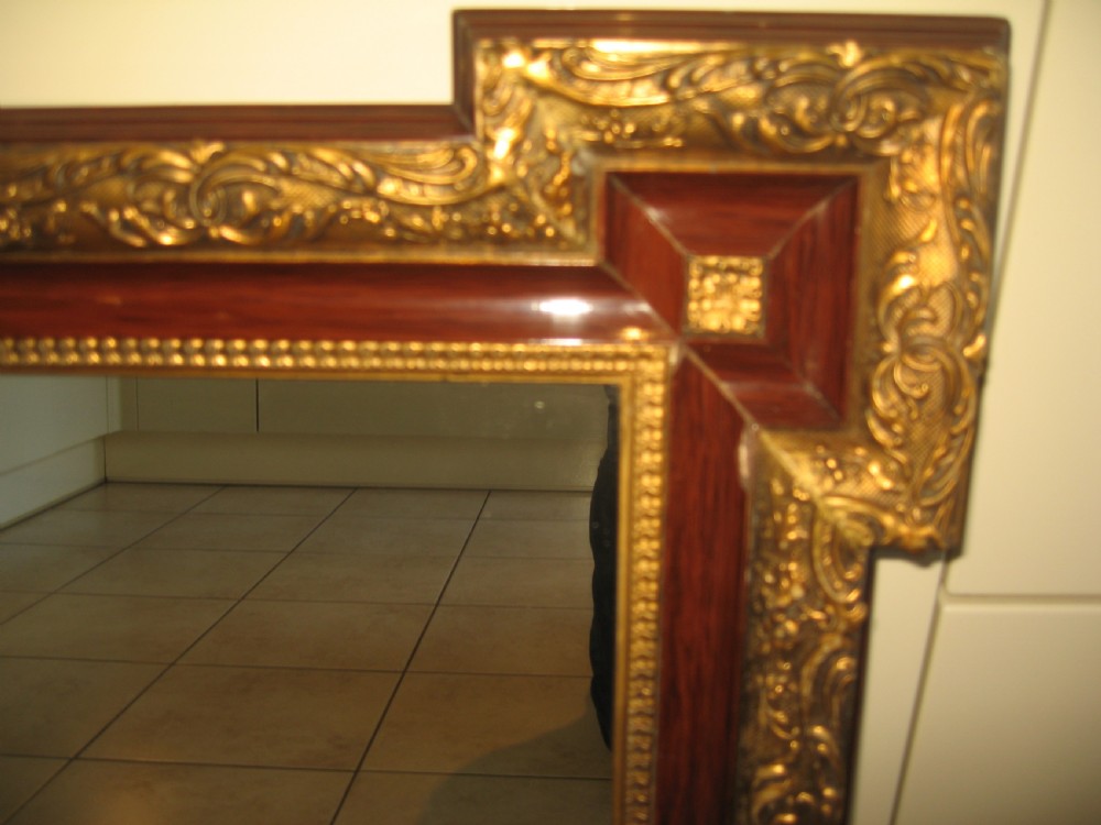 Late victorian  wall mirror View II