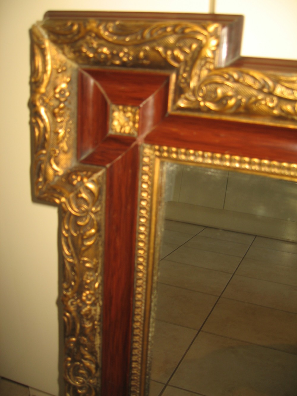 Late victorian  wall mirror View IV