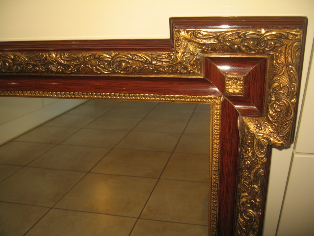 Late victorian  wall mirror View V