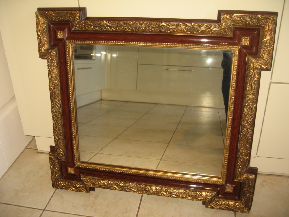 Late victorian  wall mirror View VI