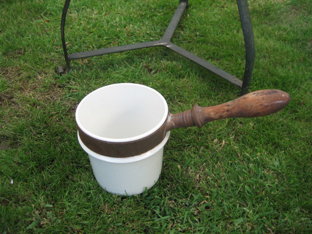  Rustic enamel , iron wash stand View III