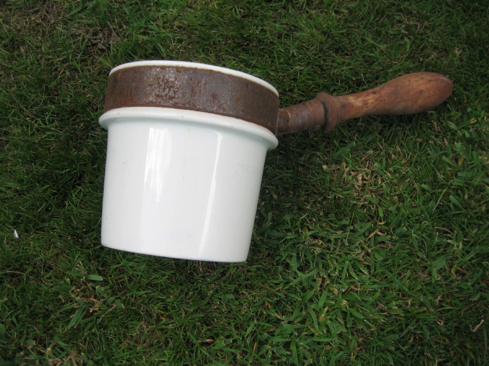  Rustic enamel , iron wash stand View VII