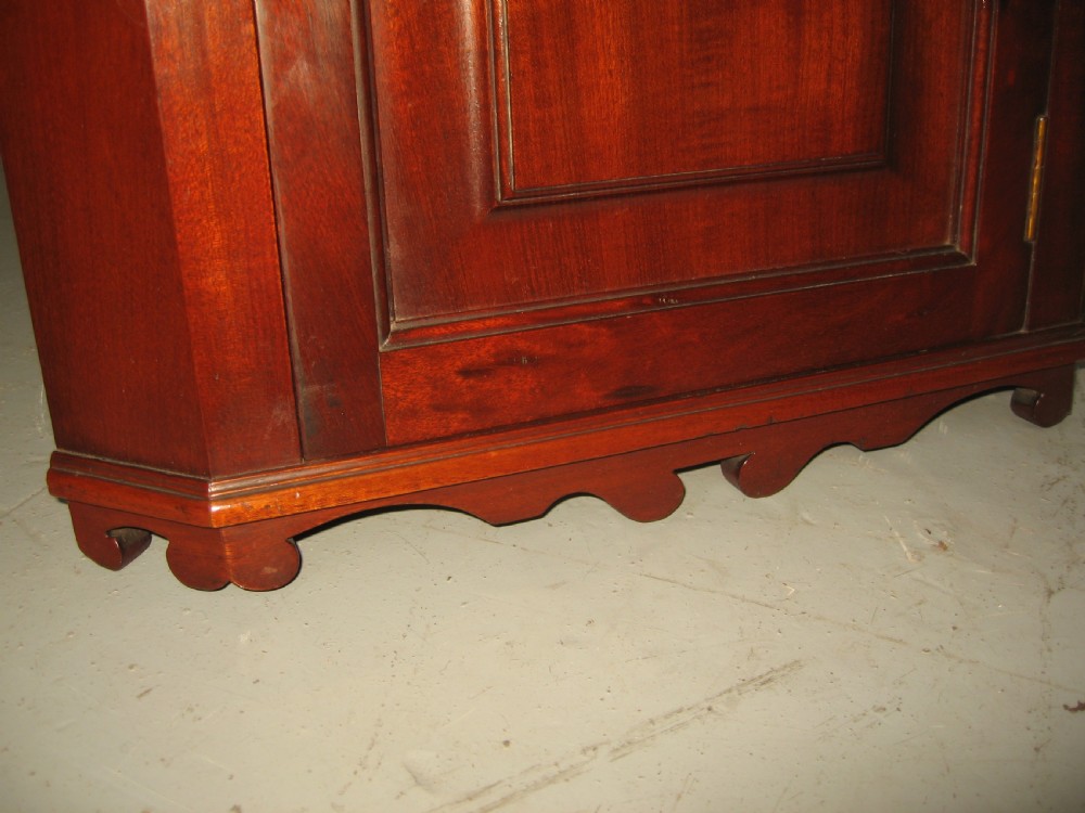 Small mahogany  late Victorian corner cabinet View III