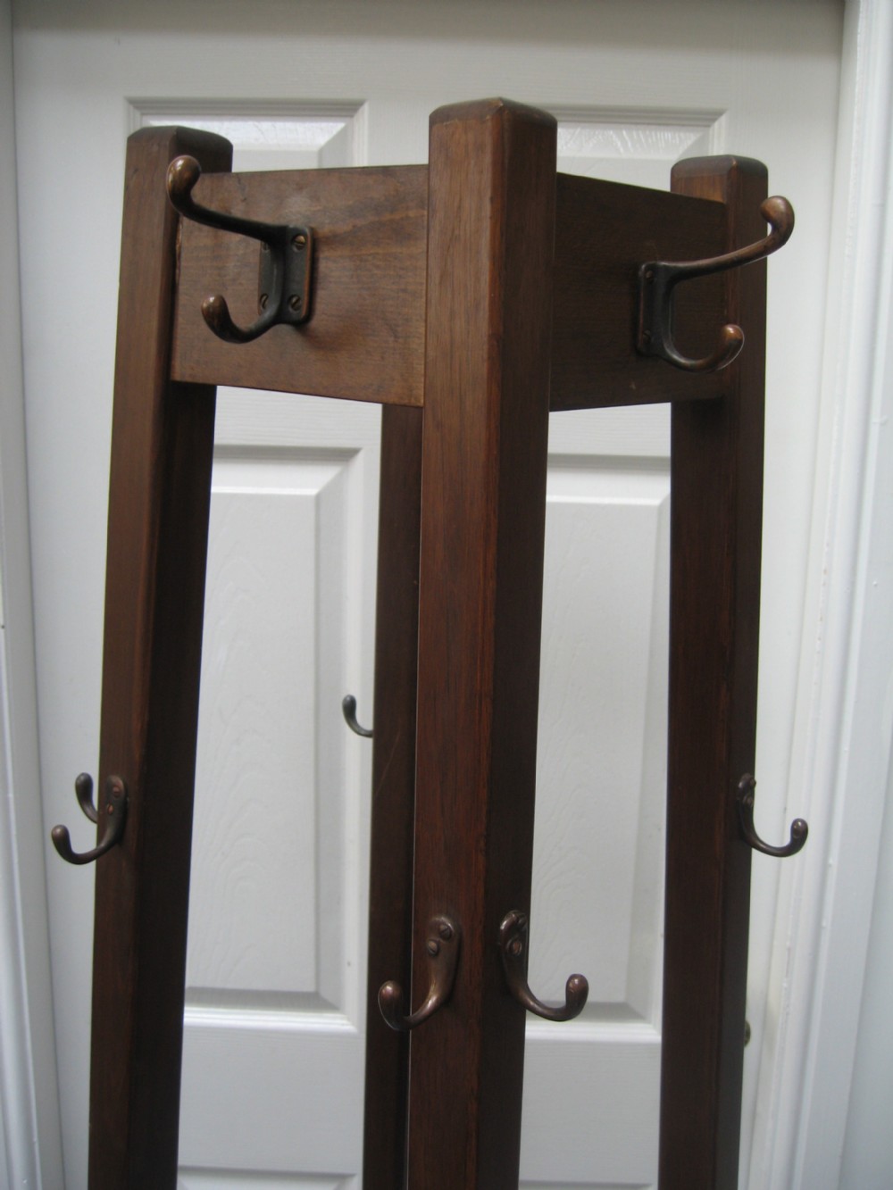 Hat  coat and walking stick stand View III