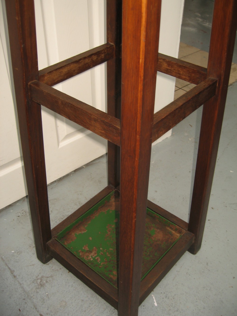Hat  coat and walking stick stand View V