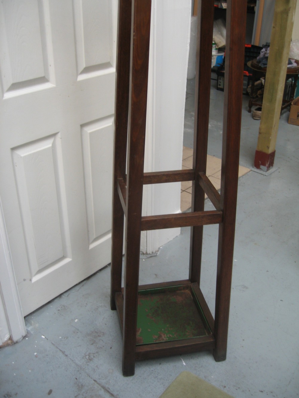 Hat  coat and walking stick stand View VII