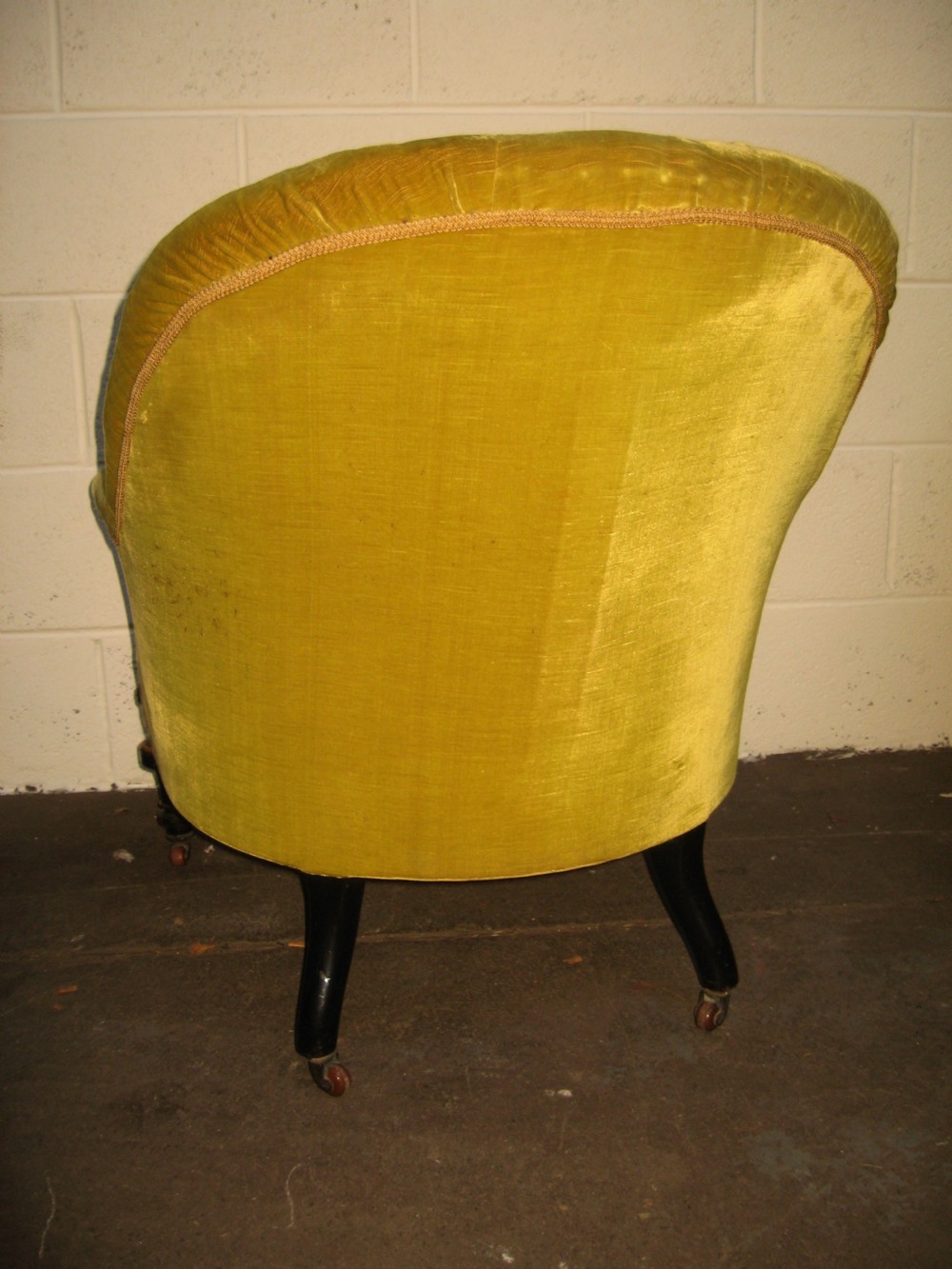 Pair of Victorian arm chairs View IV