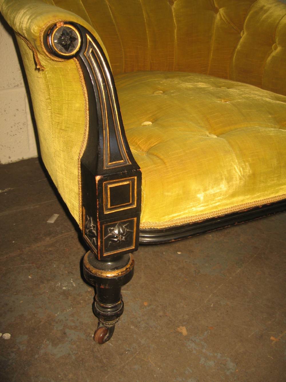 Pair of Victorian arm chairs View V