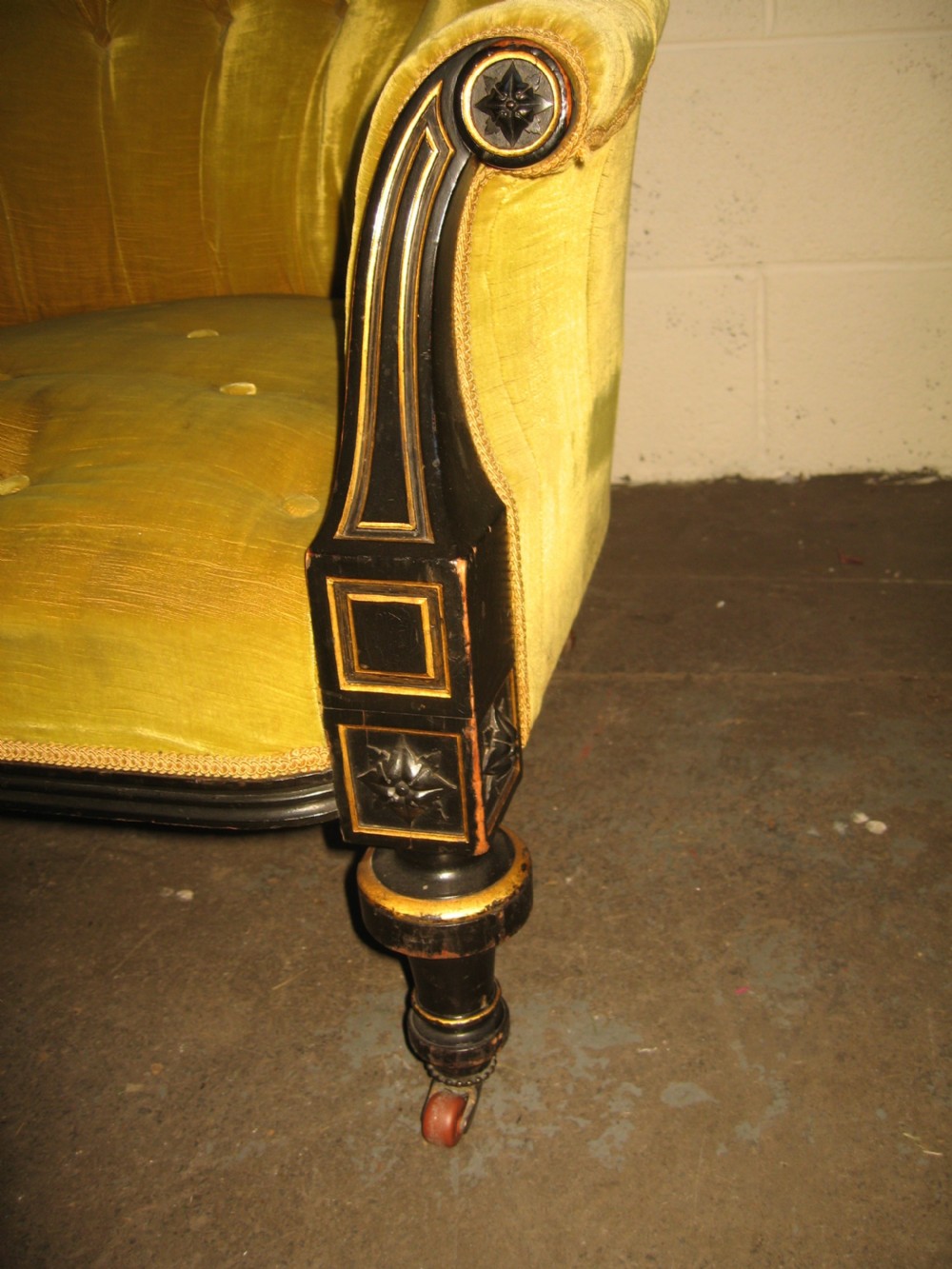 Pair of Victorian arm chairs View VIII