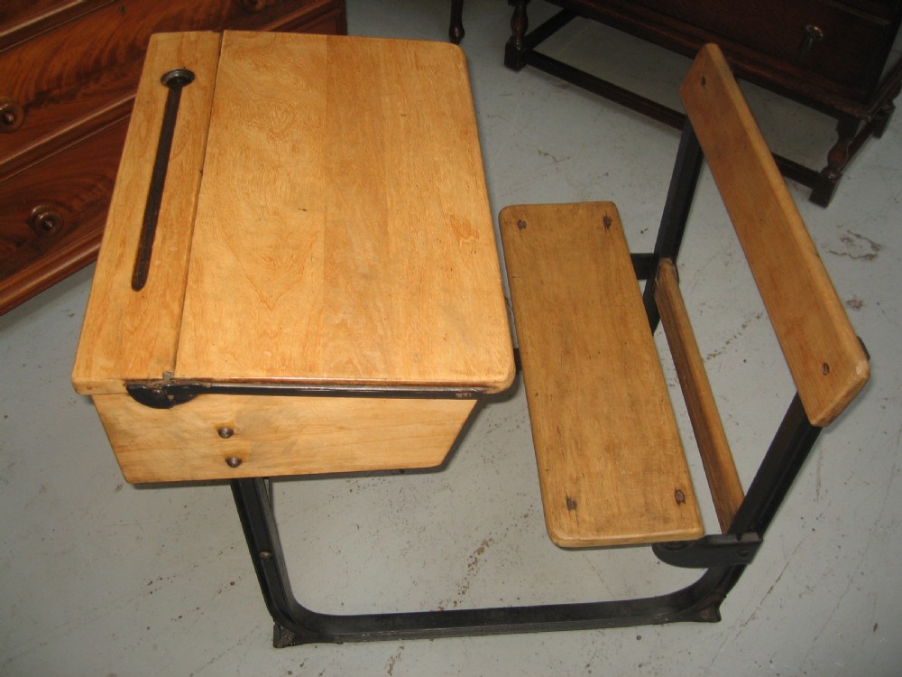 Childs old school desk View III