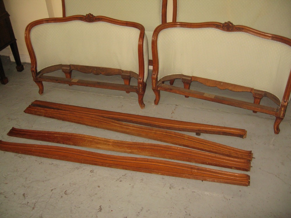 Pair of french single beds View VIII