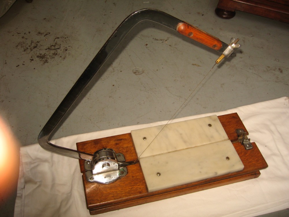 Edwardian  shop  cheese cutter View V
