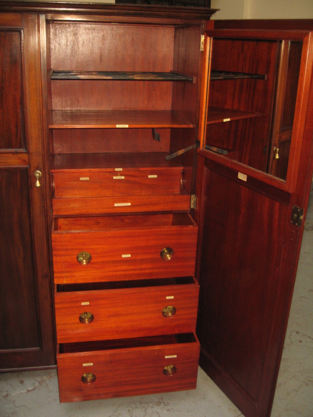 Edwardian   two door fitted  wardrobe View VI
