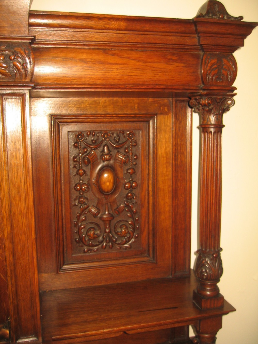 impressive large oak sideboard dresser View XIII