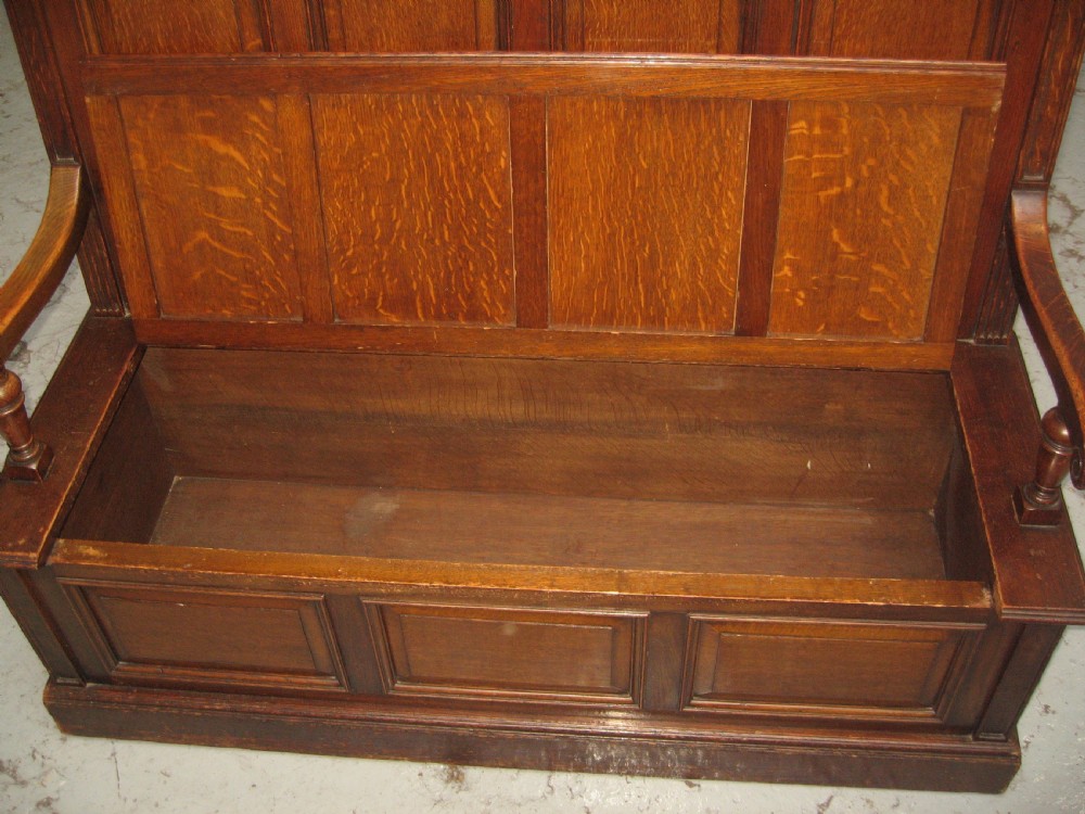 oak bench seat View VI