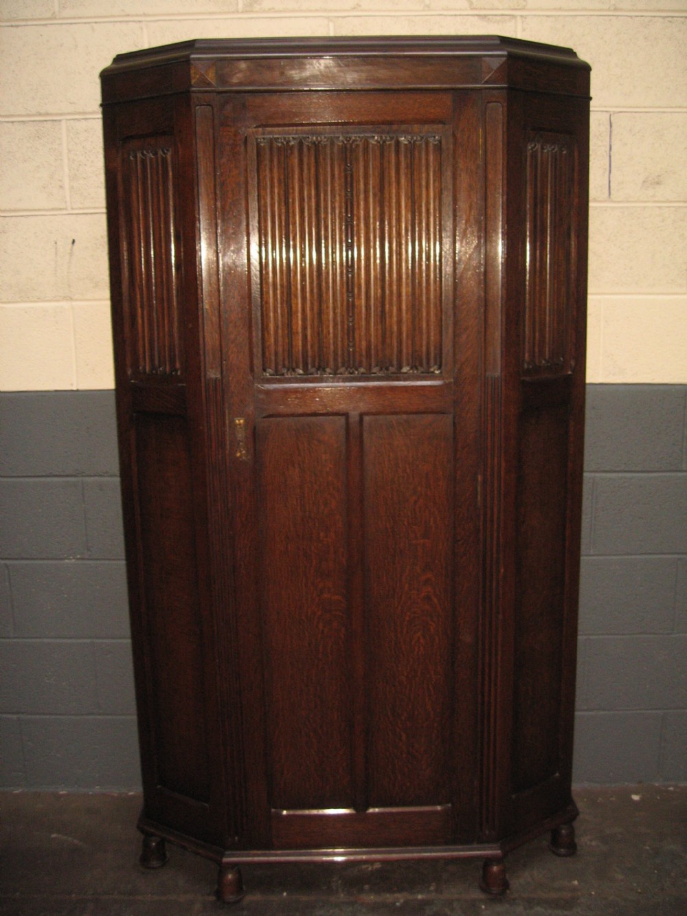 Oak hall wardrobe
