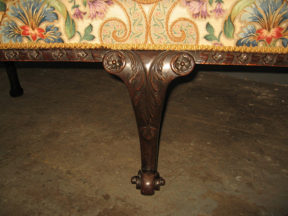 Antique Georgian  style mahogany sofa couch View V