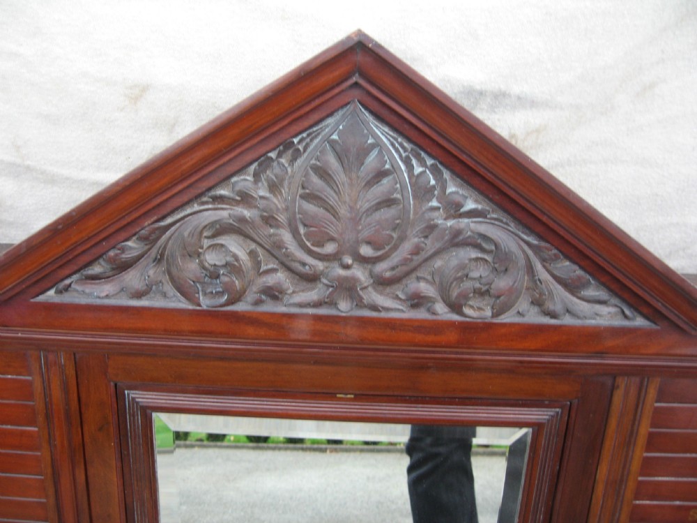 Good mahogany billiards snooker  score board View III