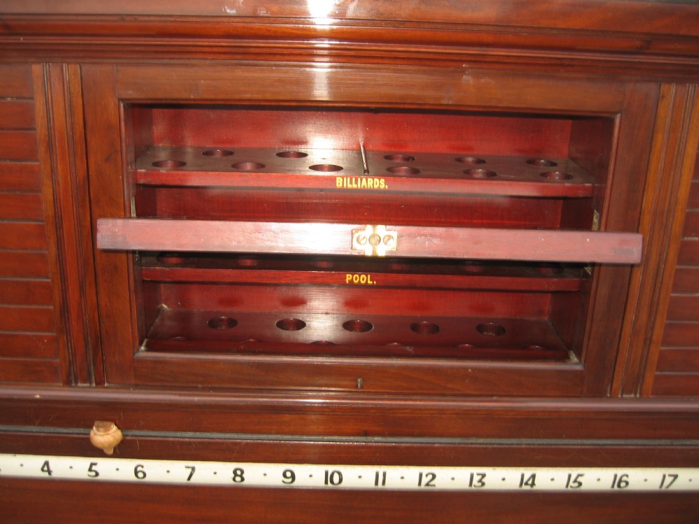 Good mahogany billiards snooker  score board View V