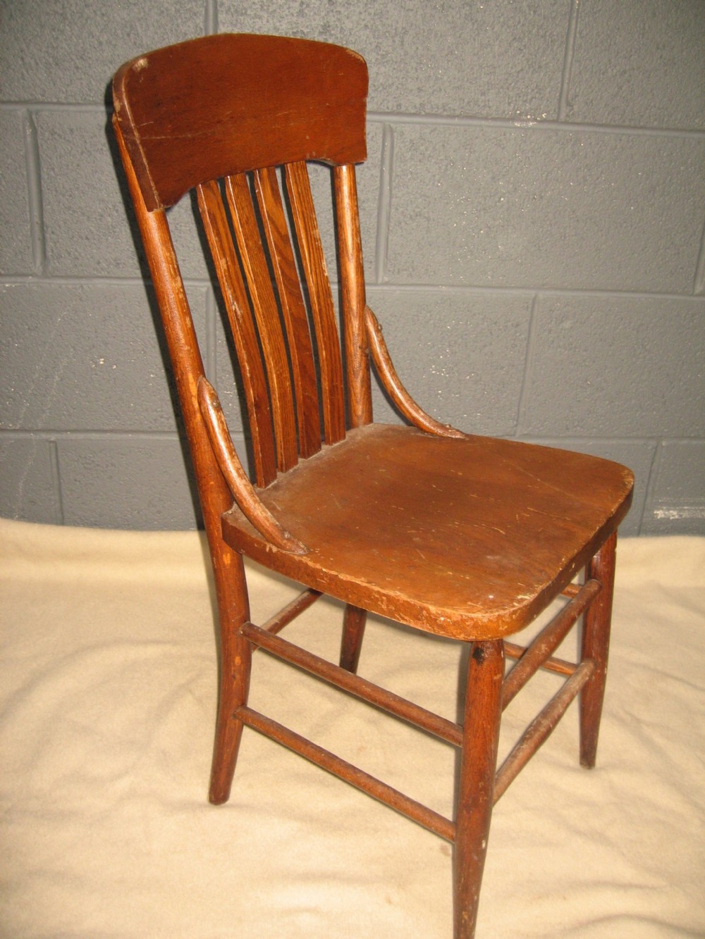 Set of 16 ash  wood kitchen type  chairs View III