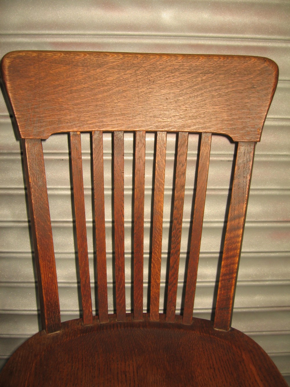 Oak office type  swivel chair View III
