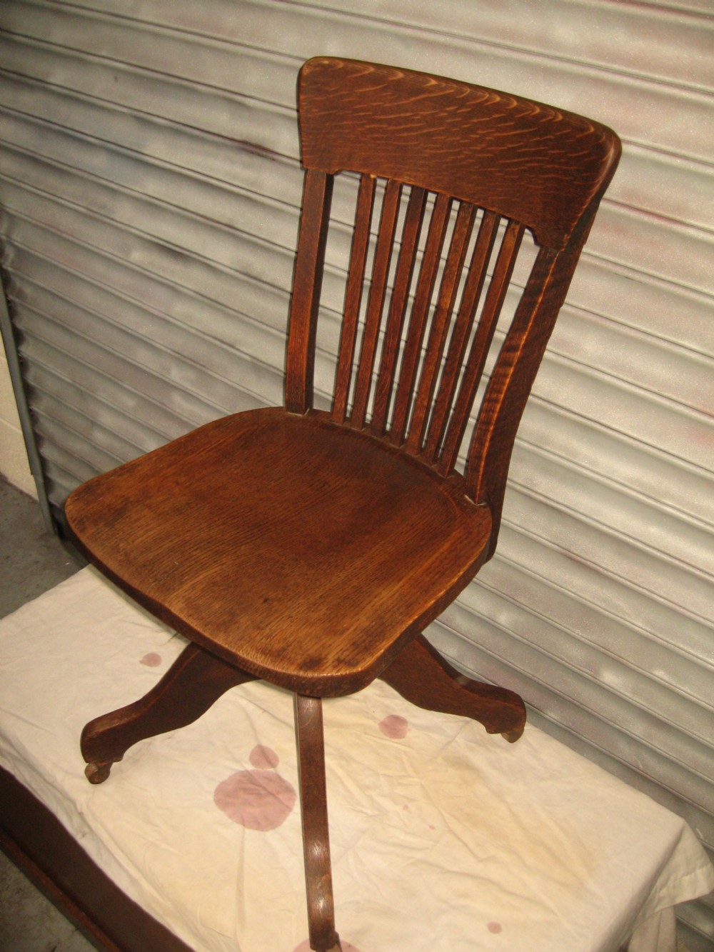 Oak office type  swivel chair View VI