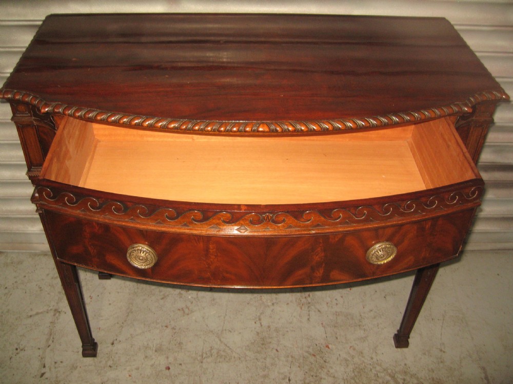 Mahogany occasional side table View II