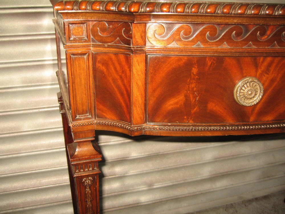 Mahogany occasional side table View III