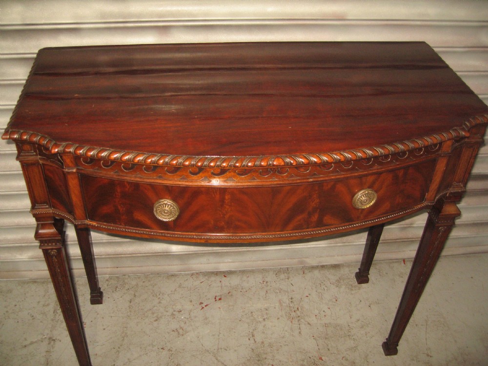 Mahogany occasional side table View IV