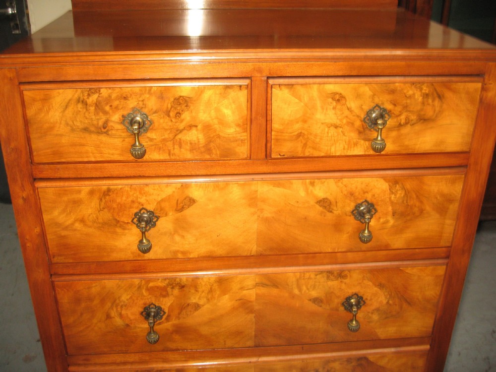 Walnut  tall chest of drawers View VII