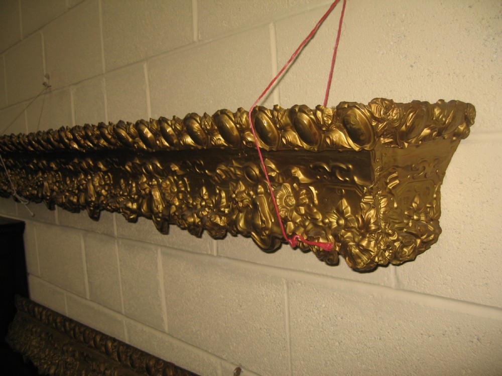Large  19th century  brass  window or door way Pelmit View VII