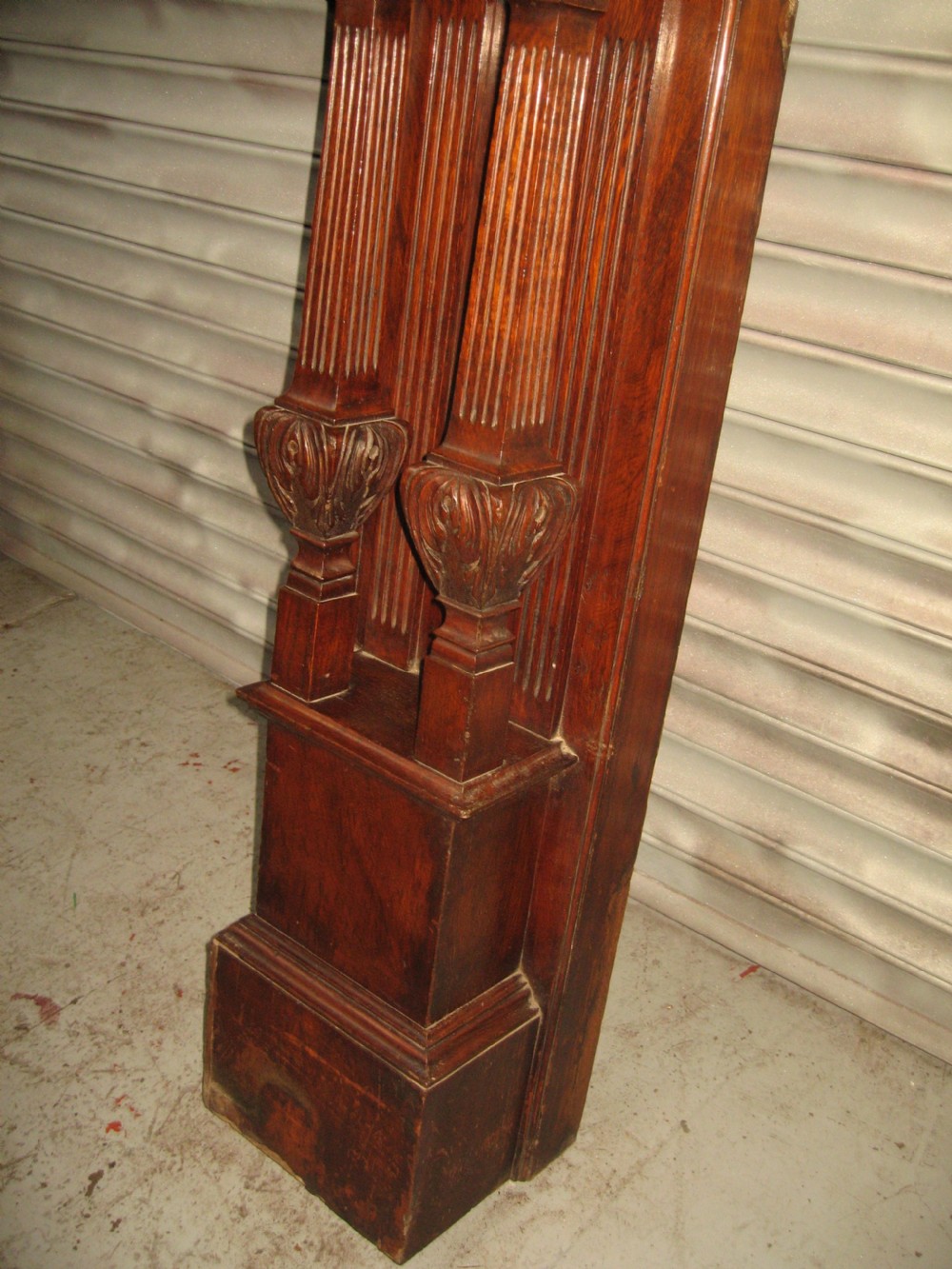  Large oak victorian period fire surround View V
