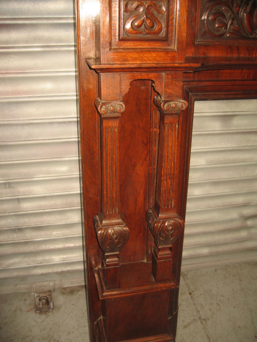  Large oak victorian period fire surround View VII