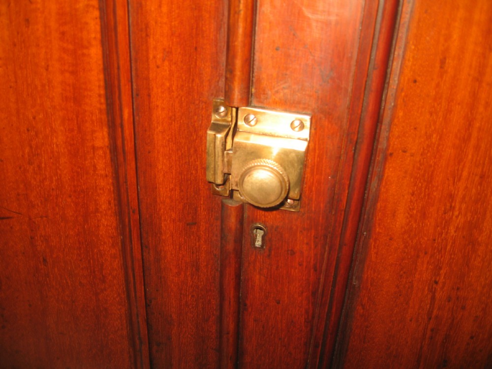 Late Victorian mahogany fitted office cupboard View VIII