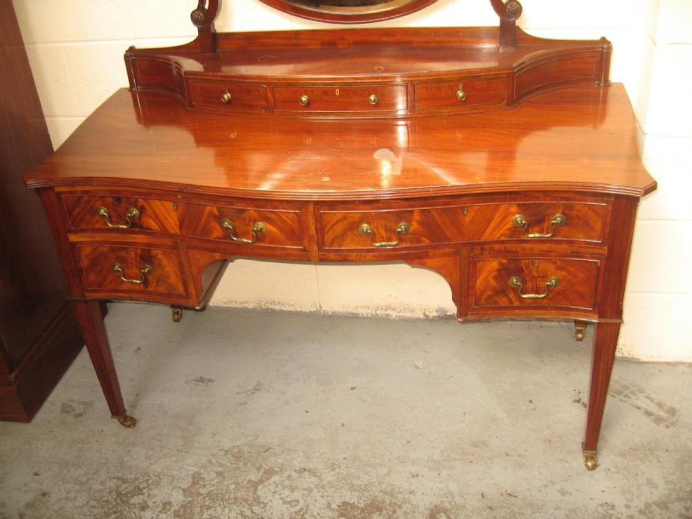 Large mahogany dressing table View II