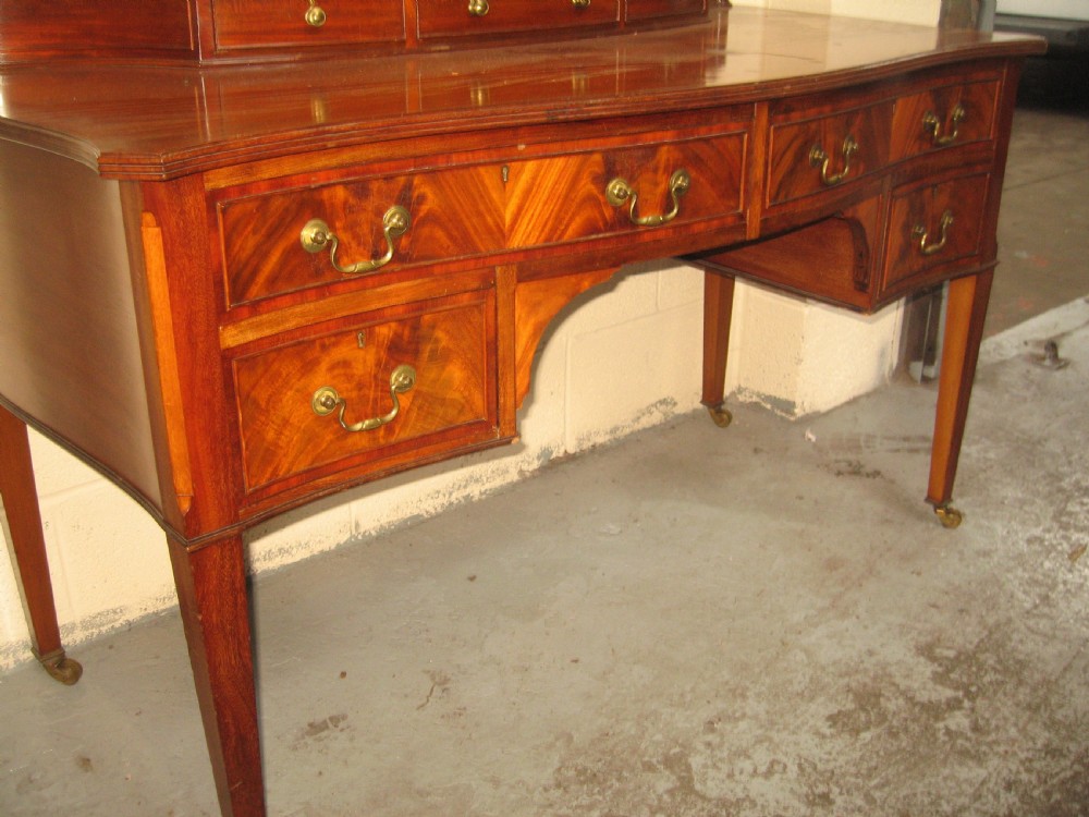 Large mahogany dressing table View IV