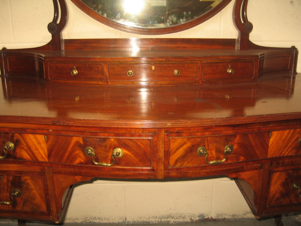 Large mahogany dressing table View V