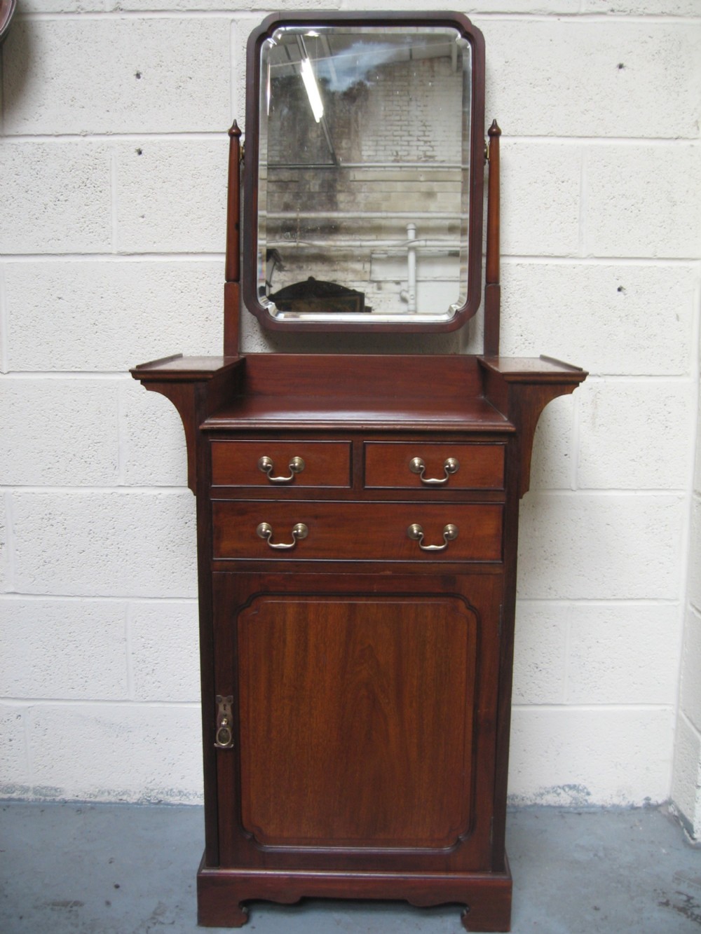 Slim  small size Edwardian  dressing table