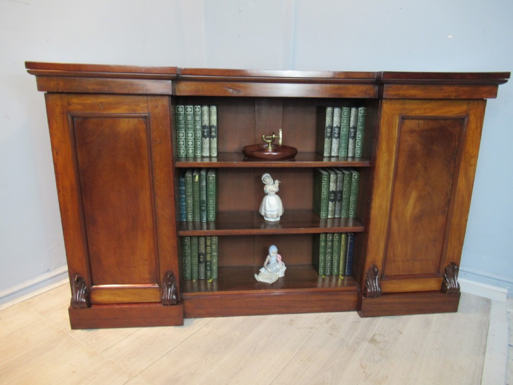 19TH century mahogany   cupboard bookcase