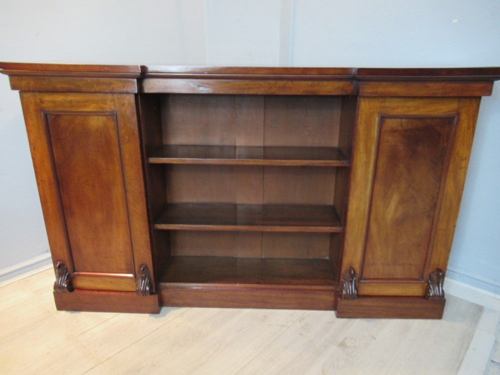 19TH century mahogany   cupboard bookcase View V