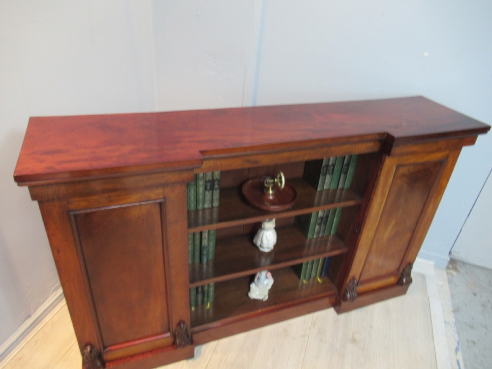 19TH century mahogany   cupboard bookcase View VI