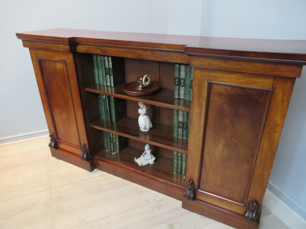 19TH century mahogany   cupboard bookcase View VIII