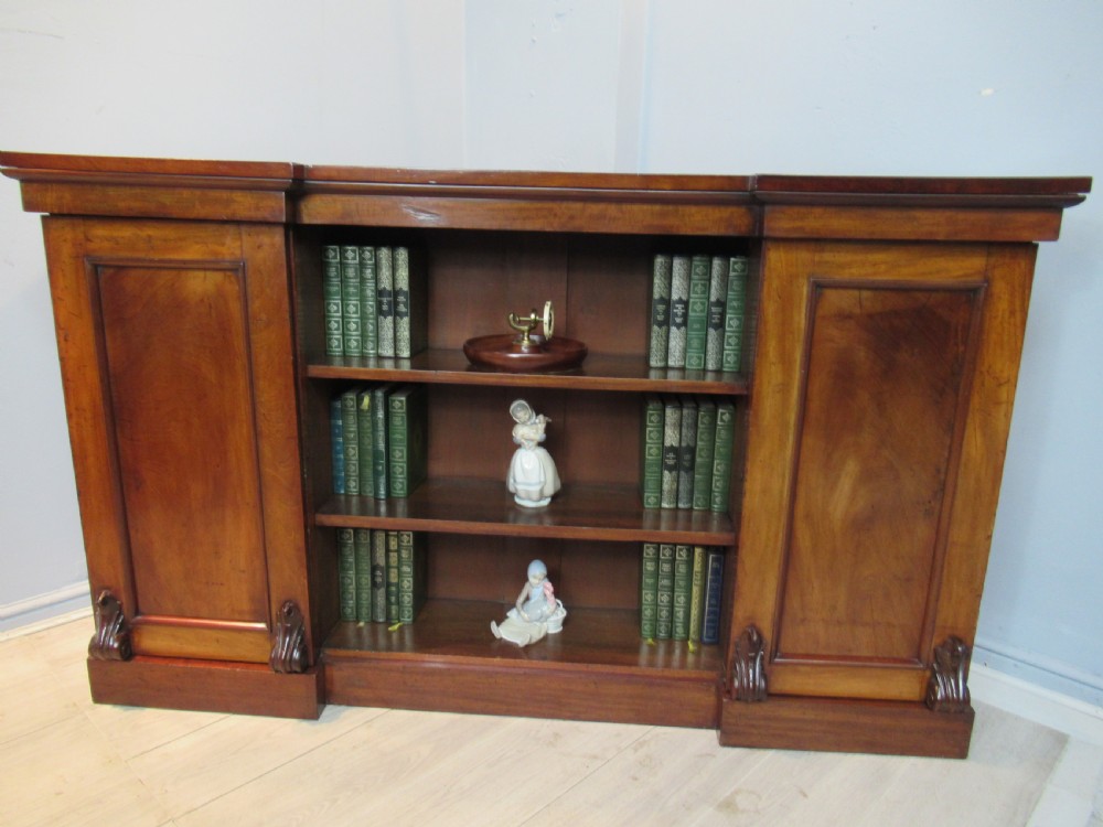 19TH century mahogany   cupboard bookcase View IX