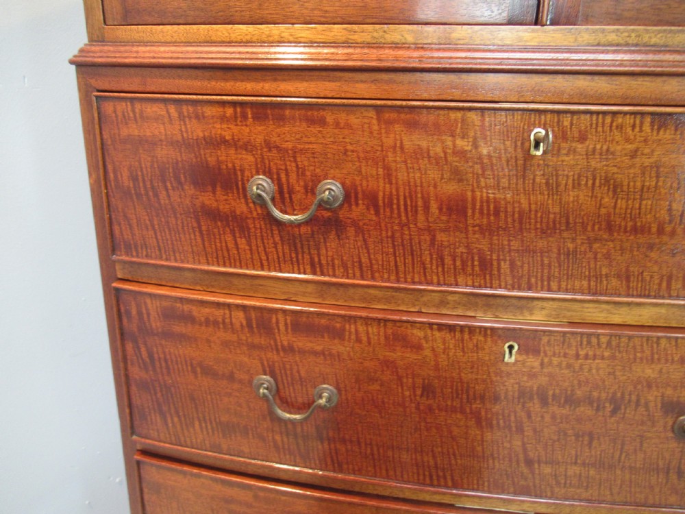 Wylie & Lochead Glasgow  mahogany tallboy chest View II