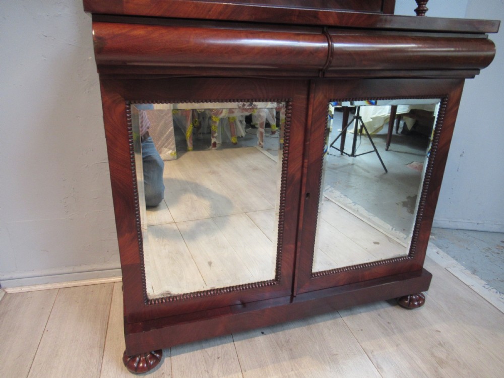 Victorian  period mahogany  Chiffonier View V